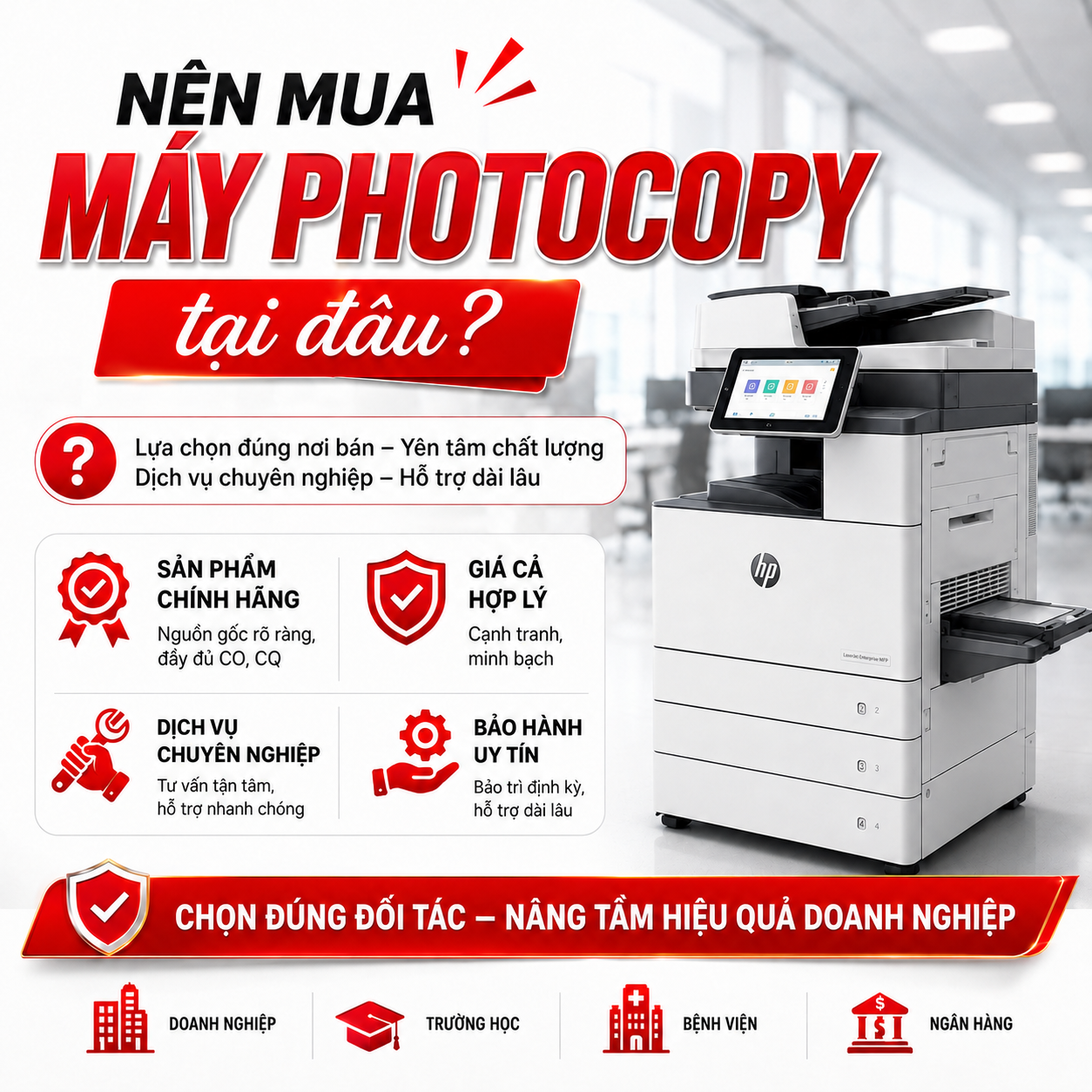 Nên Mua Máy Photocopy Tại Đâu