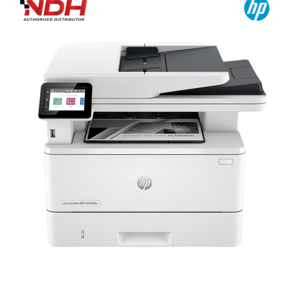 Máy In HP LaserJet Pro MFP 4103FDW (2Z629A)